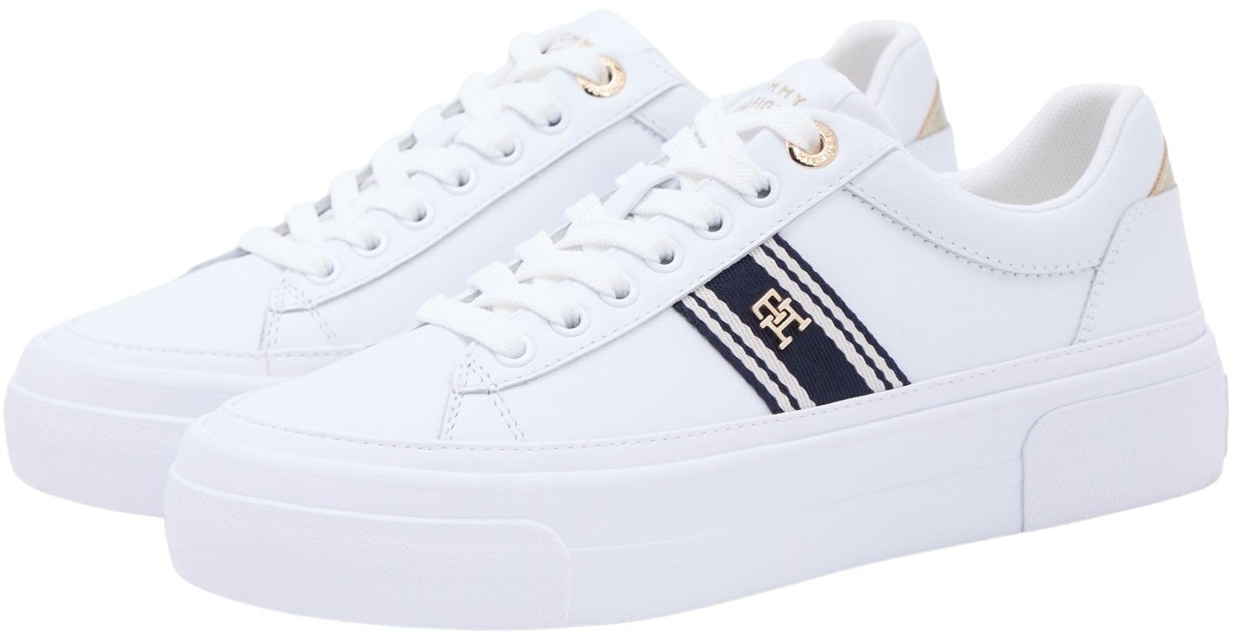 Tommy Hilfiger Th Foxing Platform Webbing Fw0fw09353 BasFemme