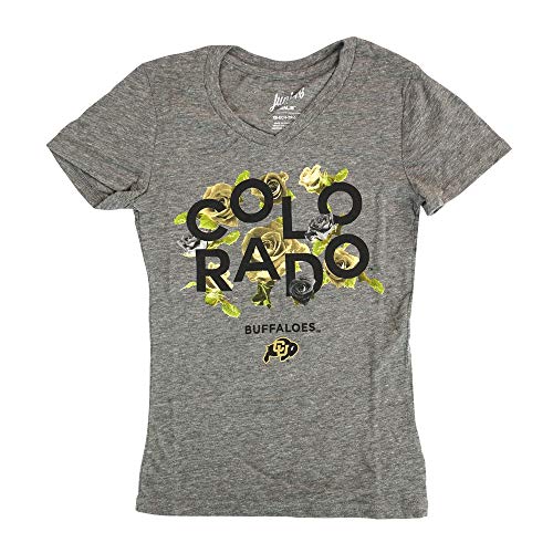 Outerstuff Colorado Buffaloes NCAA Toddler Grey Roses Graphic T-Shirt