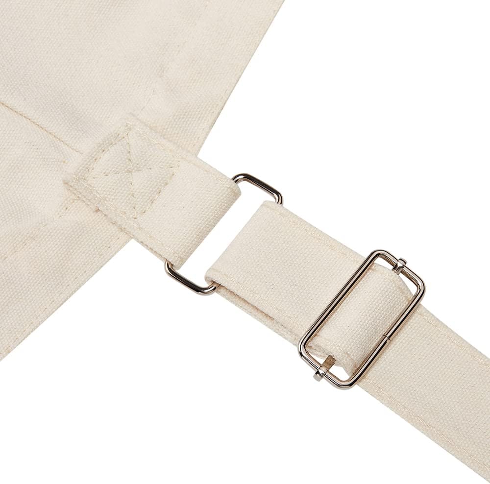 Women's Large Canvas Crossbody Tote Handbag - Blank Design for Customization - Image 5