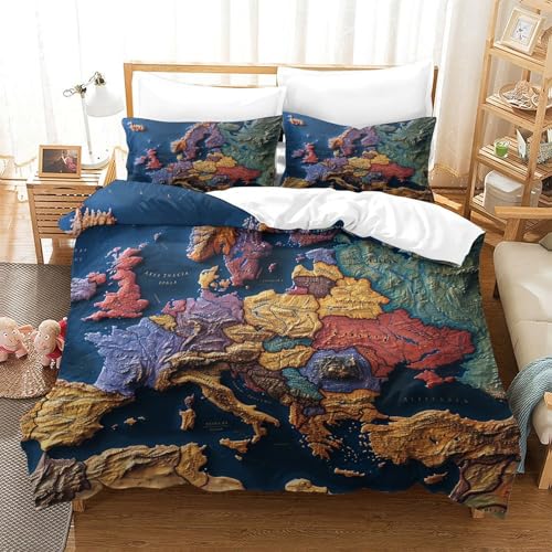 Parure de lit microfibre hypoallergique King contre les sueurs nocturnes - 3