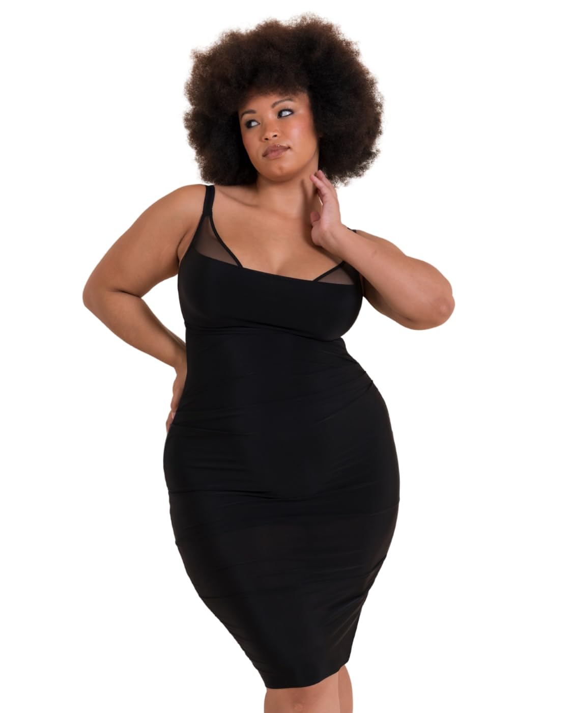 Curvy Kate Women's Black Mirage Contour Wired Slip 38H