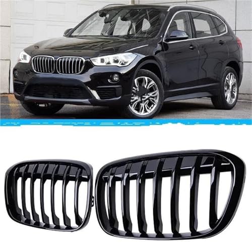 Grille antibrouillard de calandre avant pour remplacer une pièce cassée sur BMW X1 F48