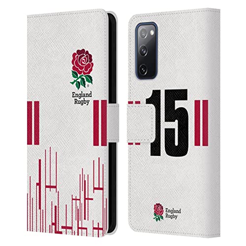 Étui England Rugby Union Samsung S20 FE en cuir Head Case Designs