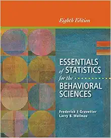 Essentials of Statistics for the Behavioral Sciences book cover