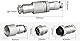 RUNCCI-YUN GX20 7Pin Aviation Stecker, Circular Metall Aviation Stecker, GX20 Männlich Weiblich Connector 7Pin Panelmontage Kabelverbinder