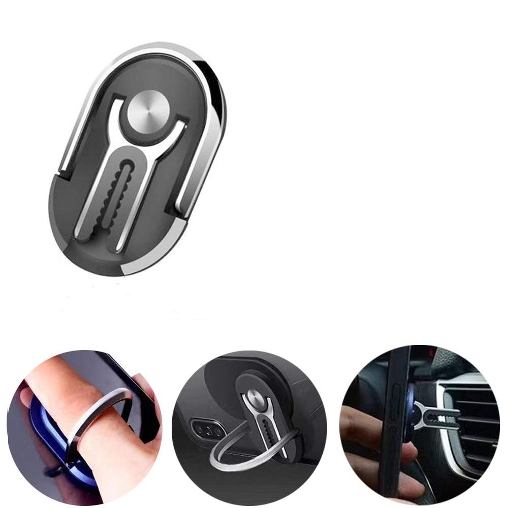 K-S-Trade3in1 Ventilation Grille Holder Smartphone Ring Table Stand Compatible With Microsoft Lumia 950 XL Dual SIM Finger Holder Mobile Phone Ring Table Stand Cell Phone Holder