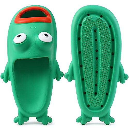 Frog Slippers Man Funny Fish Sandals Frog Sandals Beach Pool Shower Bass Shoes Cartoon Flip Flops Slides3