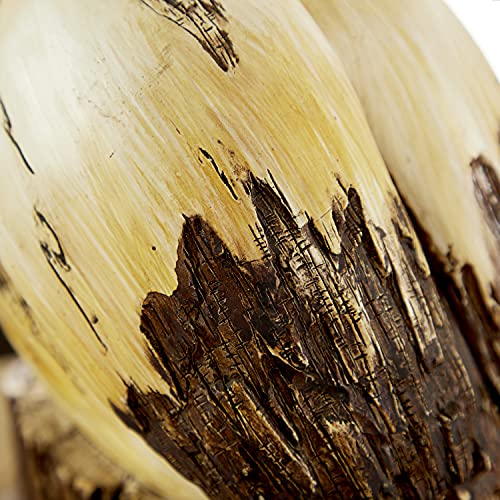 Deco 79 Polystone Pelican Sculpture, 7" X 7" X 18", Cream #TOP7