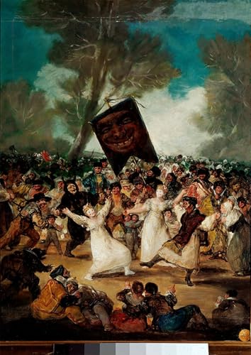 Posters et art pour décoration chambre peinture de Goya vibrante 60x90