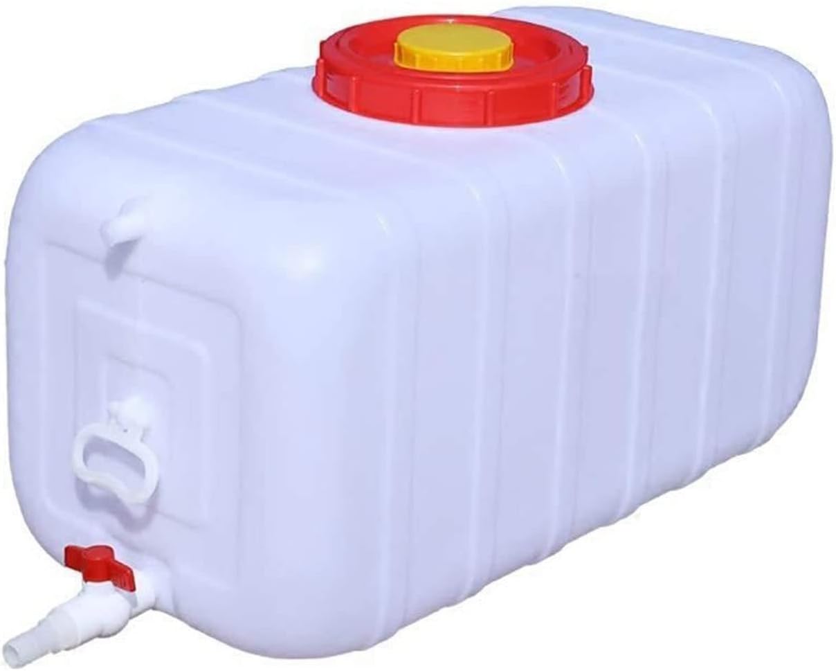 Water Tank Water Carrier Water Tank Camping Water Containers with Tap Food Grade Hdpe Polyethylene Raw Material Water Adapter for Camping,Hiking,Picnic,BBQ,Travel,Outdoor Activities.(Size:80L)