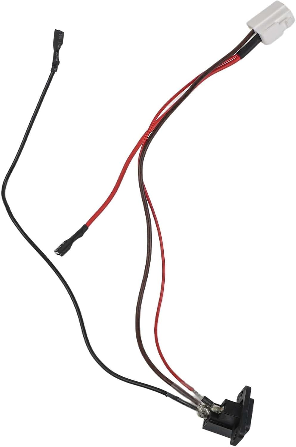Children's Electric Car Charger Socket With Wire 6V 12V 24V Replacement Part For Battery Connection With Fuse ABS Standard Size Ride On Vehicle Wiring Harness
