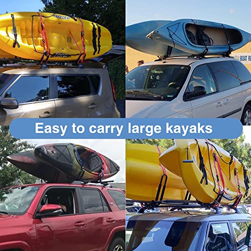 image for XGeek Kayak Roof Rack, Surfboard, Canoe and Ski Board Rooftop Mount Ca