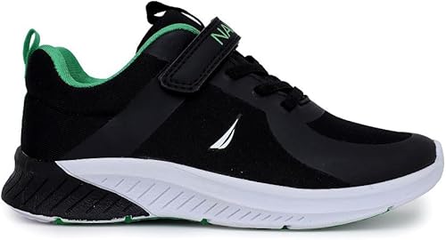 Miniatura 3 de Nautica Tenis deportivos para niños y jóvenes, con diseño elástico de una sola correa, tallas para niños pequeños y grandes, rendimiento y estilo