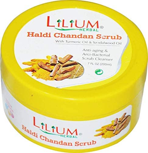 Lilium Herbal Haldi Chandan Scrub (200 ml)