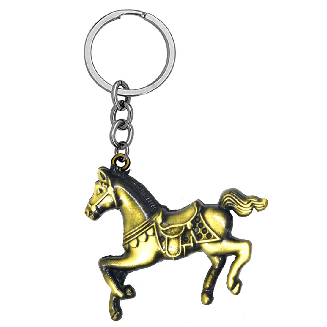 AFH Religious Lucy Charm Feng Shui Symbol Horse Key Chain for Gifting, Good Luck and Protection