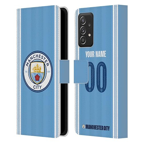 Protégez votre écran avec l'étui portefeuille Manchester City personnalisé Samsung A53 5G