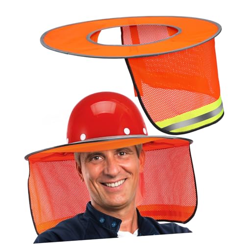 Veemoon 2 Pezzi Visiera Solare per Casco da Costruzione con Copertura per Protezione Uv e Visibilità Facile Installazione e Rimozione Accessori Casco Sicuro