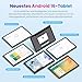 TPZ Tablet: Android 16 Tablet - 2026 Android 16 Neueste 10,1 Zoll 20GB + 64 GB +1TB Erweiterung, 6000 mAh Akku, Wi-Fi 6, 2 MP+8 MP Dual Kamera, WiFi6+BT5.4, Widevine L1, Typ-C, OMS,Grau