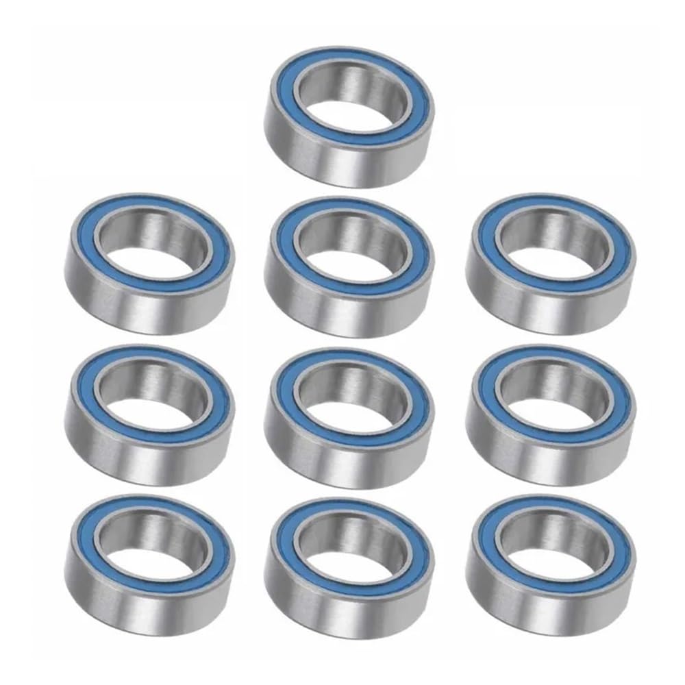 Lot de 50 roulements à billes bleus for camion électrique MR105 2RS 5 x 10 x 4 mm MR74 MR85 MR95 MR106 MR126 MR128 MR148 6700(6700 10x15x4mm)