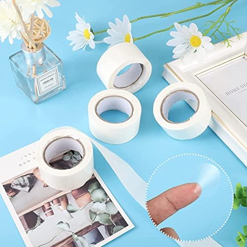 1000 Pcs Clear Retail Package Seals,25mm Self Adhesive Clear Seal Labels Stickers,Transparent Round Envelopes Stickers for Wedding Birthday Christmas Party Gift Packaging ,Envelopes and Gift Box Seal