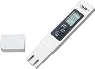 Mingzhe Medidor de teste de qualidade de água digital medidor de temperatura 3 em 1 TDS EC para água potável aquários piscina spa