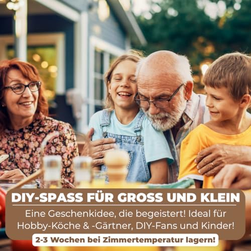 Foto von Hawlik Pilzbrut - XXL BIO Kräuterseitling Zuchtset zum selber züchten - kinderleicht Bio Kräuterseitlinge züchten – Pilzzuchtset Kräuterseitling für zuhause
