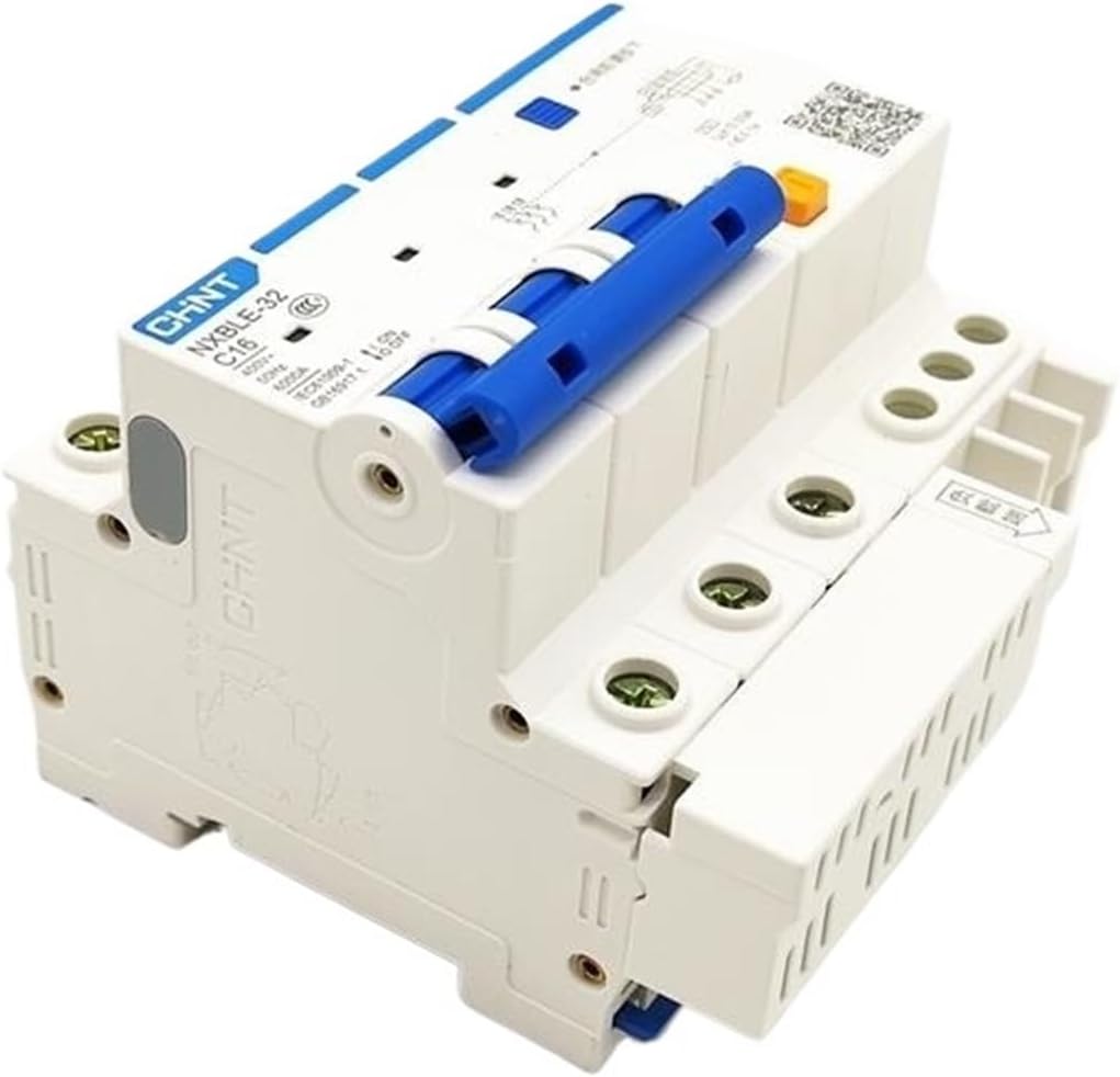 Residual Current Circuit Breaker NXBLE-32 3P 30mA C6A 10A 16A 20A 25A 32A Circuit Breaker Replace DZ47LE-32 3P RCBO(C6A)