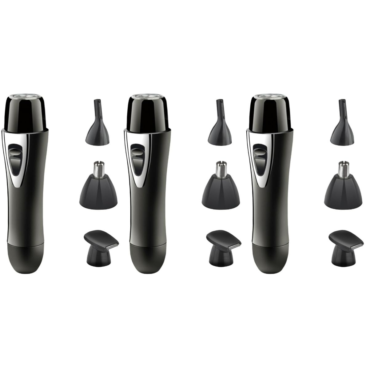 Beavorty 3stücke Nasenhaartrimmer Usb Ladegerät Multifunktionales Gerät Für Männer Und Frauen Kompakt Und Langlebig Für Präzise Haarentfernung Nase Und Ohren Schwarz