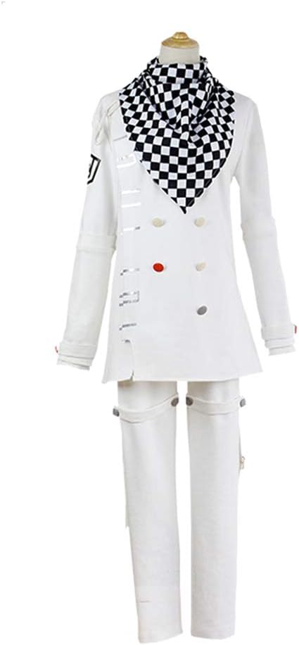 WULAU Danganronpa Ouma Kokichi Cosplay Costume Halloween Carnival Model Cosplay Costume Japanese High School Uniform