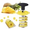 Taglia affetta sbuccia ananas in acciaio manico, sbuccia ananas