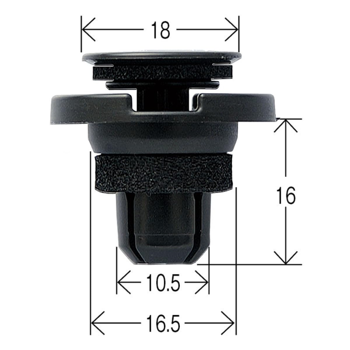 kokushibaページ Amazon.co.jp: 内張りクリップ 10個入 エンジンルームダクト