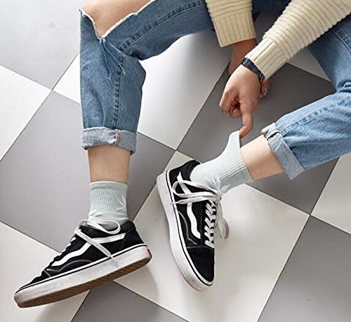 MENGMENG Summer Women Men's Cotton Socks Weed Leaf Casual Socks 5 Pairs3