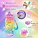 See You Always Decorate Your Own Light-up Water Bottle Kits for Girls Age 4-6-8-10, Unicorn Diamonds Crafts with Glitter Gem Stickers, Fun Arts and Crafts Gifts Toys for Girls Birthday Christmas