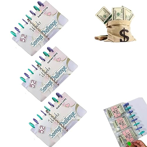 52 Week Challenge Binder - Envelope Challenge Binder - Savings