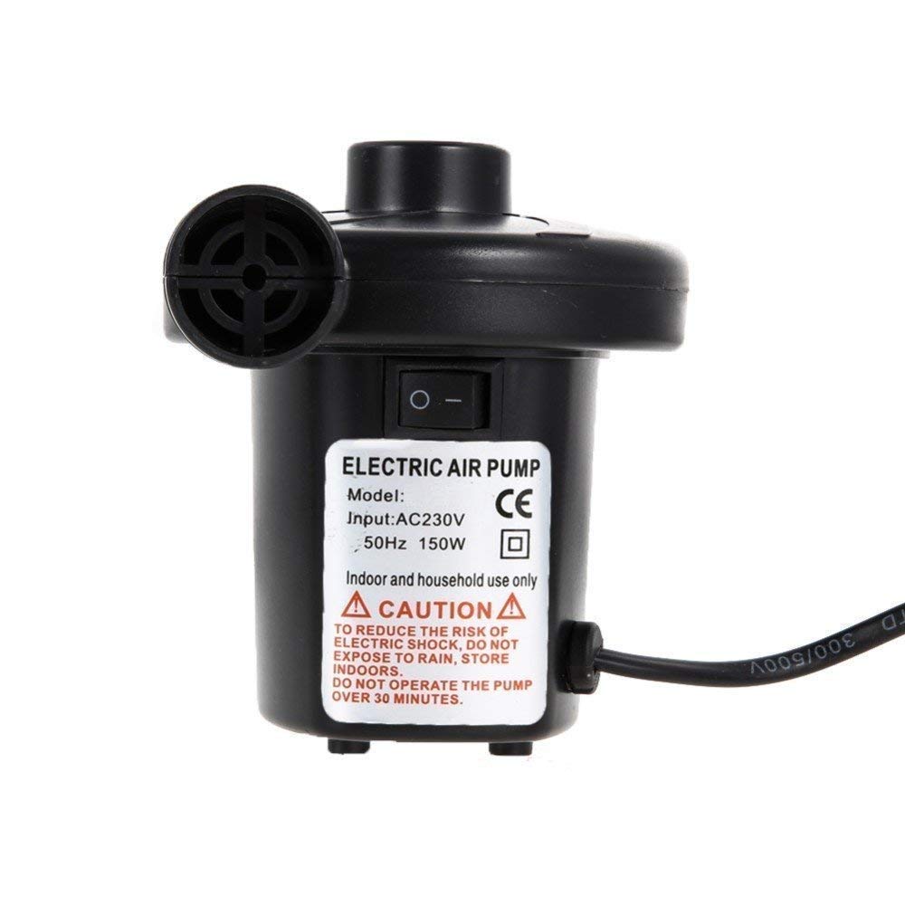 ZIVIK Electric Air Pump for Quickly Inflates, Multi-Purpose Electric Indian Plug Air Pump for Quickly Inflates/Deflates Sofa, Bed, Swimming Pool Tubes, Toys,Air Bags, Mattresses-Black (B091Q5FNJR) Amazon Price History, Amazon Price Tracker