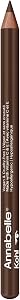 Annabelle Vegan Kohl Eyeliner, Matte Finish, 72 Bark Brown, Intense Colour Payoff, Long-Lasting, Cruelty-Free, Paraben-Free, Silicone-Free, Fragrance-Free, Hypoallergenic, 1.14 g
