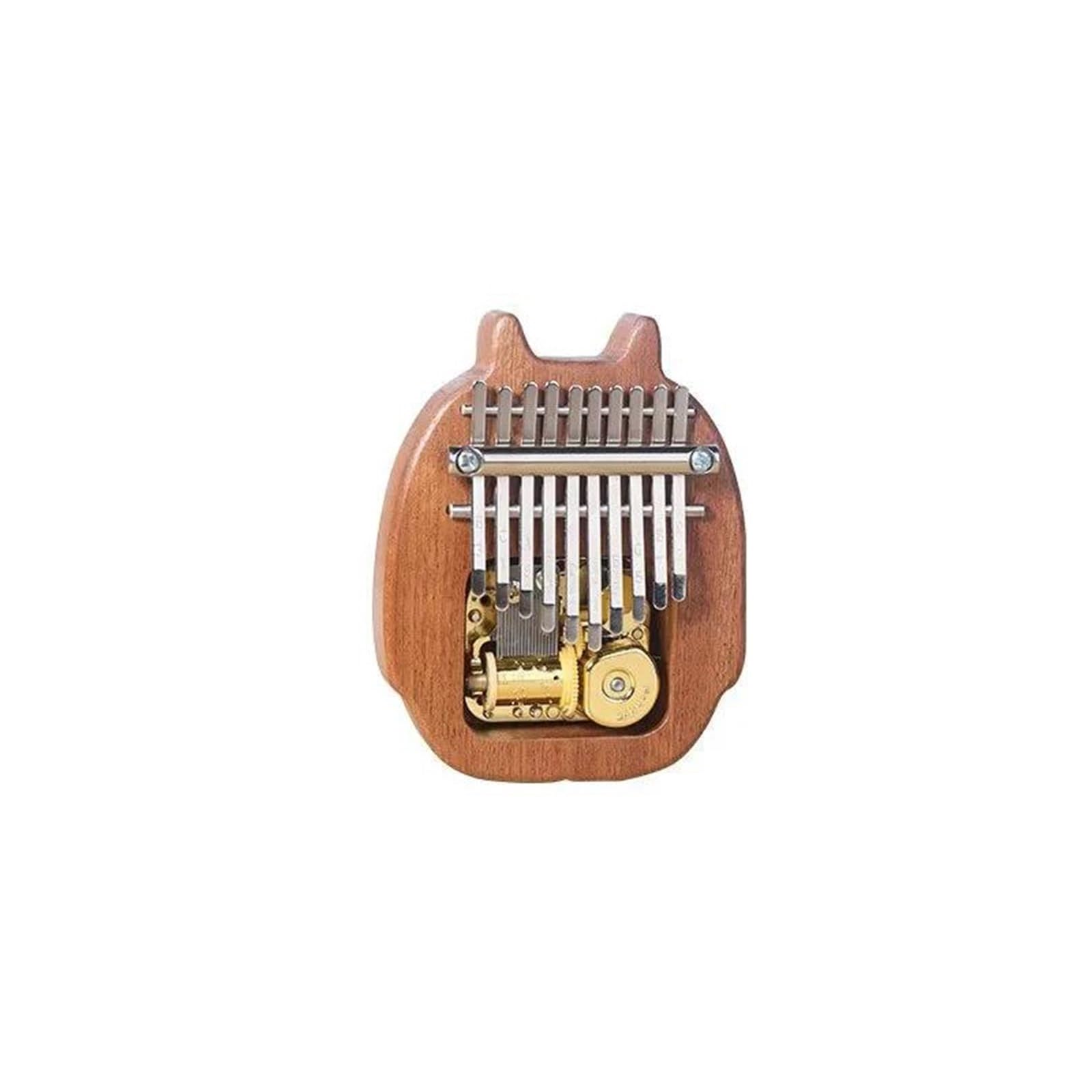 Daumenklavier Aus Holz, 10 Noten, Anfänger Üben Kalimba-Fingerklavier, Tragbare Musikalische Tasteninstrumente Fingerklaviere(Style 8)