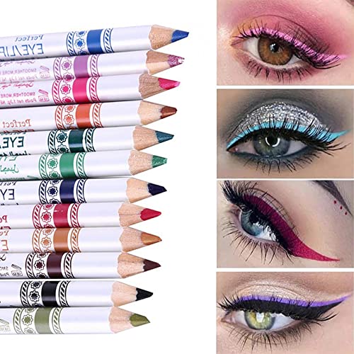 Set de 12 lápices de ojos mate y waterproof miniatura 4