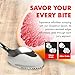 Chef Craft - Select Serrated Grapefruit Spoon, 6.5 Inches 2 Piece Set of Grapefruit Spoons with Serrated Edge, Stainless Steel, Dishwasher-Safe