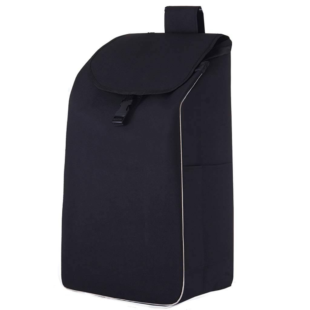 Replacement Bag for Grocery Cart Shopping Cart Bags, Oxford Cloth Waterproof Trolley Bags, for Aluminium Alloy Frame 13inx7.9inx26in (Size : A)