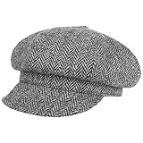Faustmann Ballonmütze Harris Tweed anthrazit
