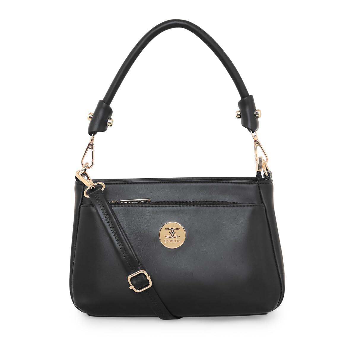 ESBEDA Black Color Puller Solid Slingbag For Women (B0CMD82CKJ) Amazon Price History, Amazon Price Tracker
