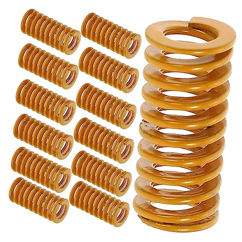 18pcs 3d Printer Leveling Springs Carbon Steel Yellow