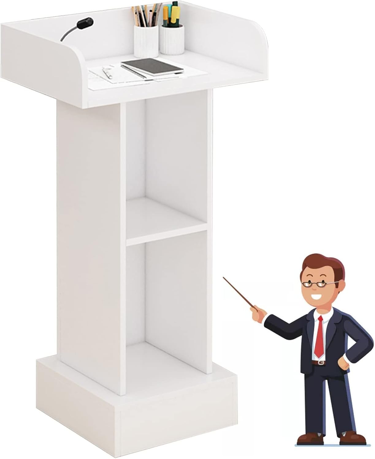 Lecterns Podium, Commercial Podium Lectern Podiums, 2 Storage Room