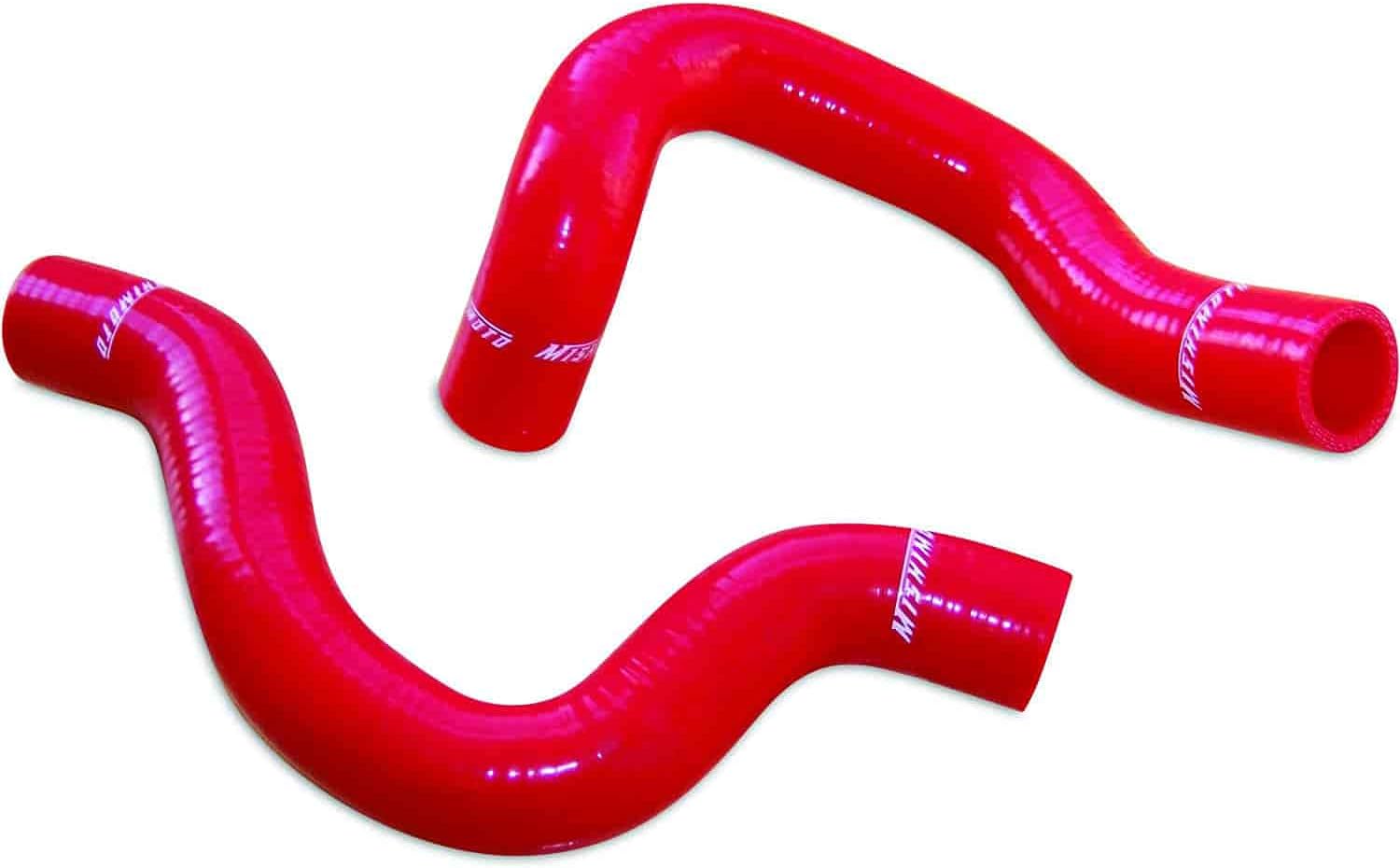 Mishimoto MMHOSE-SER-07RD Silicone Water Hose Kit Compatible With Nissan SE-R SE-R Spec V 2007-2009 Red