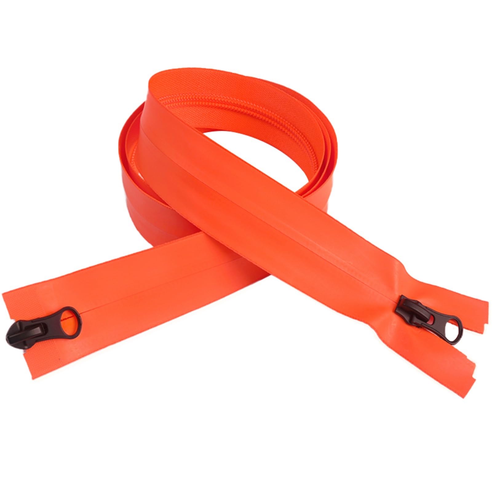 BTYQKZVPM Two Way Separating Zipper， Two Way Nylon Zipper For Down Windbreakers Seamless Invisible(100cm)