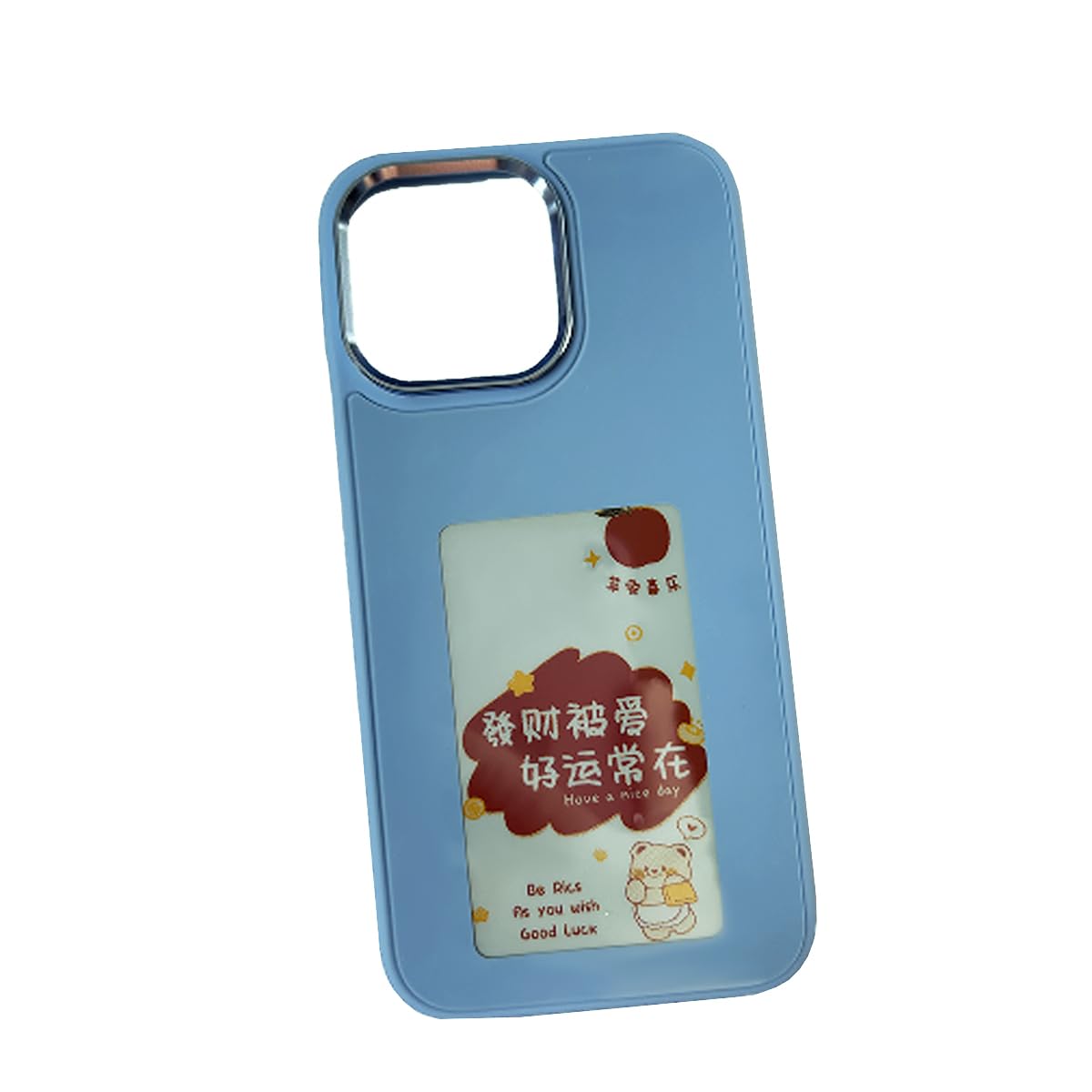 QSM E-Ink - Custodia per telefono NFC fai da te compatibile con iPhone14 Pro Max, custodia per telefono cellulare con schermo d'inchiostro per iPhone, custodia in TPU anti-goccia (per iPhone 14 Pro