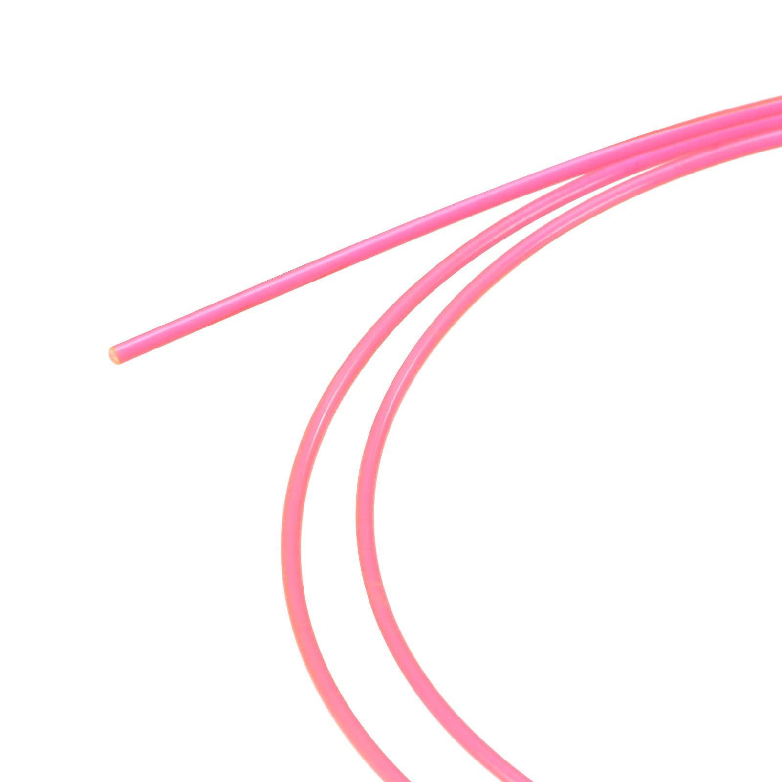 MECCANIXITY Fiber Optic Rods PMMA 1mmx50cm for Sight Filament Red