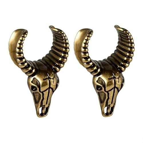 [LHFLHF] 2PCS �C���[�g���l���v���O�A�����V�[�v�w�b�h�f�U�C���C���[�Q�[�W�A�p���N�G�L�X�p���_�[�X�g���b�`���[�Q�[�W�A8MM-25MM�A�{�f�B�s�A�X�W���G���[(Gold,10mm)