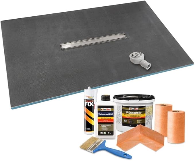 Thermopanel Waterproof Linear Wet Room Shower Trays Including Tanking